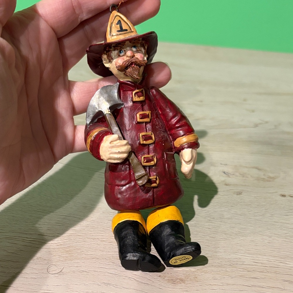 Kurt Adler firefighter ornament